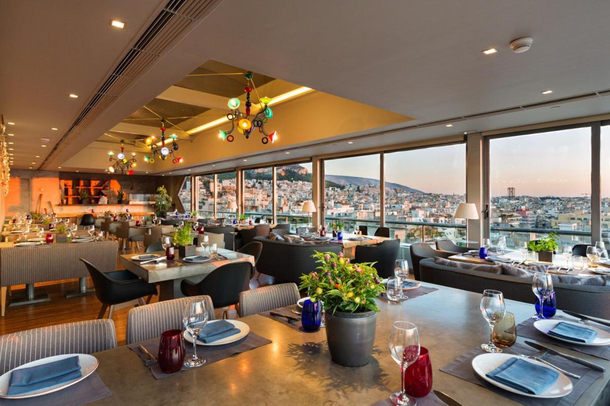 Radisson Blu Park Hotel Athens Ngoại thất bức ảnh The Sky Bar